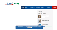 Desktop Screenshot of kaerntensport.net
